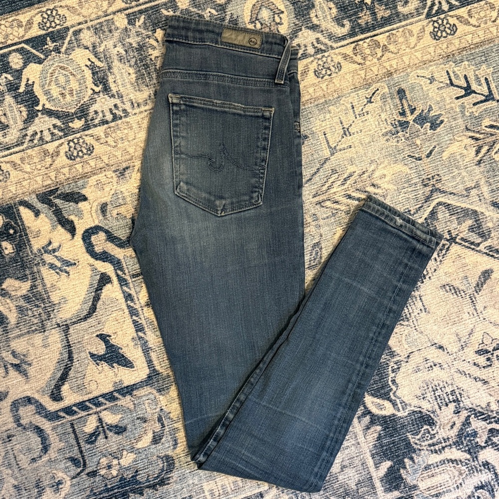 AG Adriano Goldschmied Women's Dark Blue Skinny Jeans